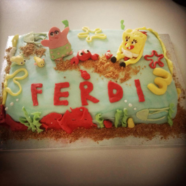 TORTA SPONGEBOB