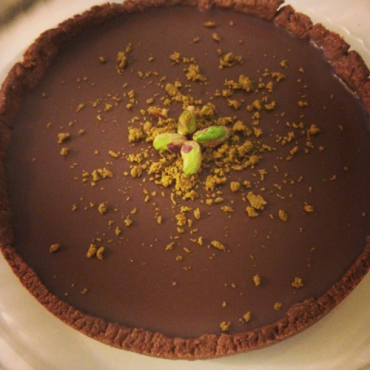 TORTA CIOCCOLATO E PISTACCHI